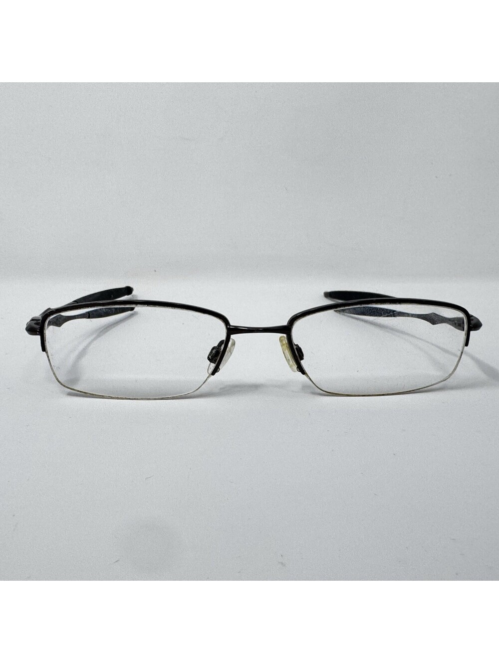 Oakley Sculpt 6.0 Pewter Semi Rimless Eyeglass Frames 53-18-142
